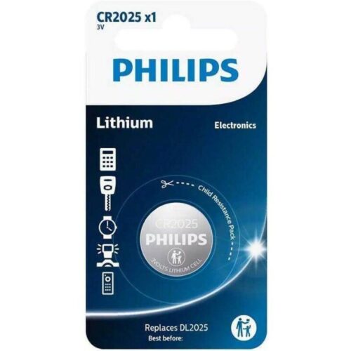 PILA CR-2025 LITIO 3V PHILIPS B/1