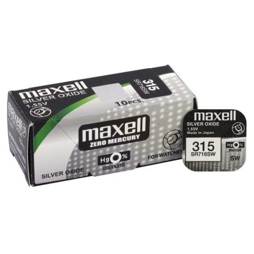 PILA 315 (SR-716SW) MAXELL 0%HG B/1