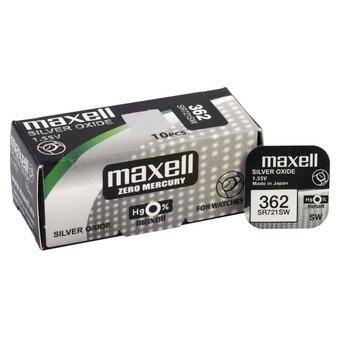 PILA 362 (SR-721SW) MAXELL 0%HG B/1