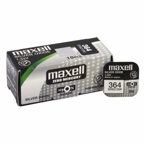 PILA 364 (SR-621SW) MAXELL 0%HG B/1