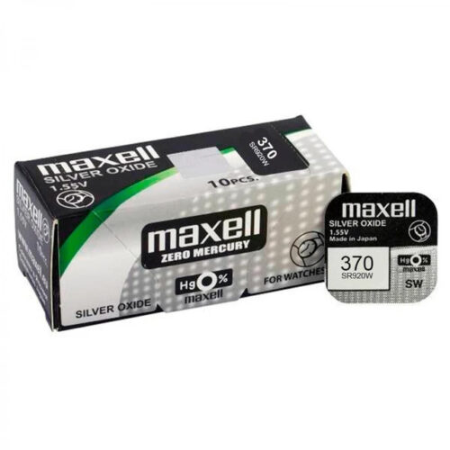 PILA 370 (SR-920W) MAXELL 0%HG B/1