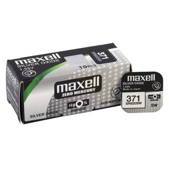 PILA 371 (SR-920SW) MAXELL 0%HG B/1