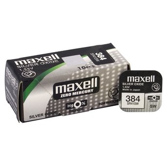 PILA 384 (SR-41SW) MAXELL 0%HG B/1