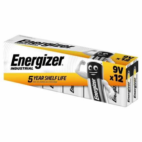 PILA 9V (6LR61) ENERGIZER INDUSTRIAL CJ-12 (72)
(PRECIO POR PILA)