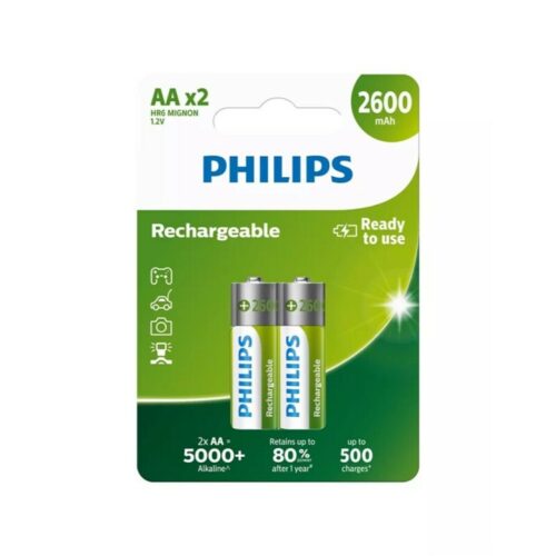 PILA HR-6 RECARGABLE 2600 MAH PHILIPS B/2