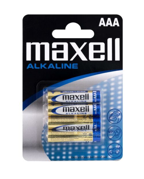 PILA LR-03 AAA MAXELL ALCALINA B/4