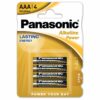 PILA LR-03 AAA PANASONIC ALKALINE POWER B/4