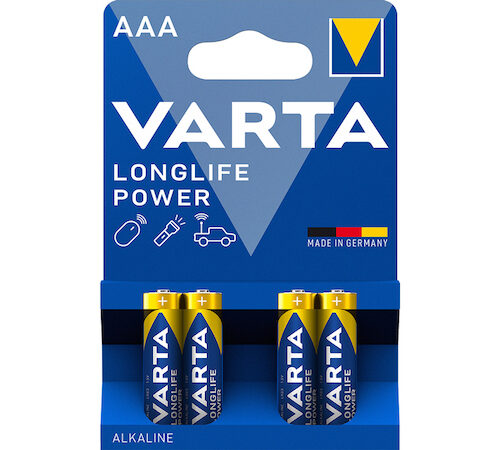 PILA LR-03 AAA 1.5V LONGLIFE POWER VARTA B/4