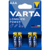 PILA LR-03 AAA 1.5V LONGLIFE POWER VARTA B/4