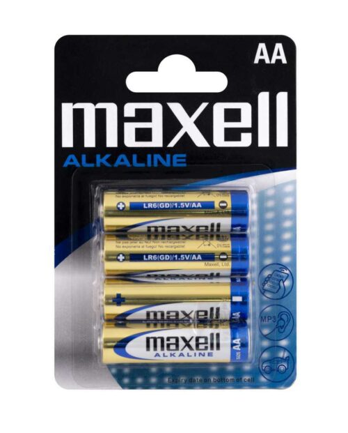 PILA LR-6 AA MAXELL ALCALINA B/4