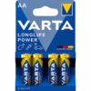 PILA LR-6 AA 1.5V LONGLIFE POWER VARTA B/4