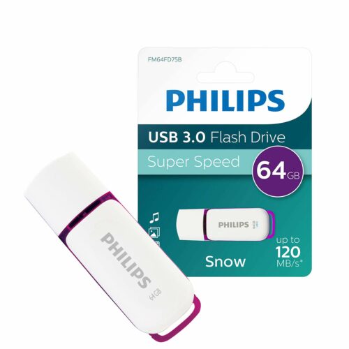 USB 64GB 3.0 SNOW EDITION PHILIPS (FM64FD75B)