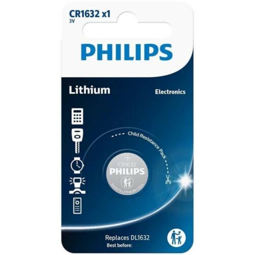 PILA CR1632 LITIO 3V PHILIPS B1