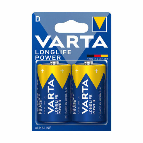 PILA LR-20 D LONG LIFE POWER VARTA B/2