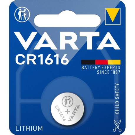 PILA CR1616 LITIO 3V VARTA B/1