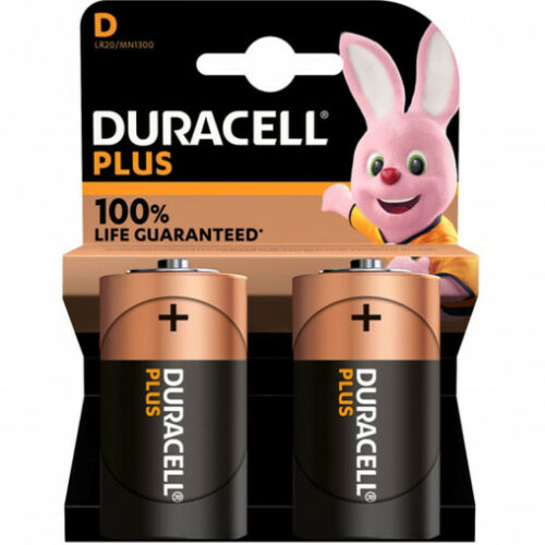 PILA LR-20 D DURACELL PLUS POWER B/2